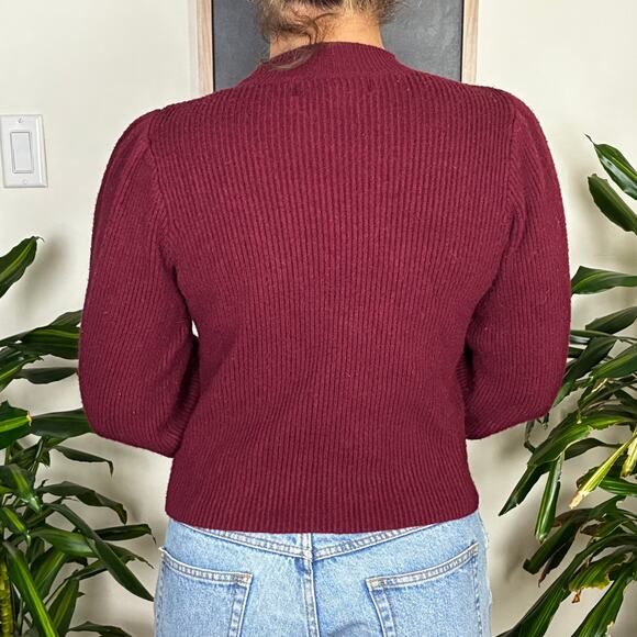 Lulus Maroon Knit Sweater - Picture 3 of 4